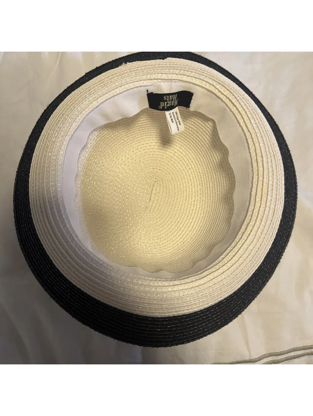 Magic Hat Paper Straw Ladies Bucket Hat New